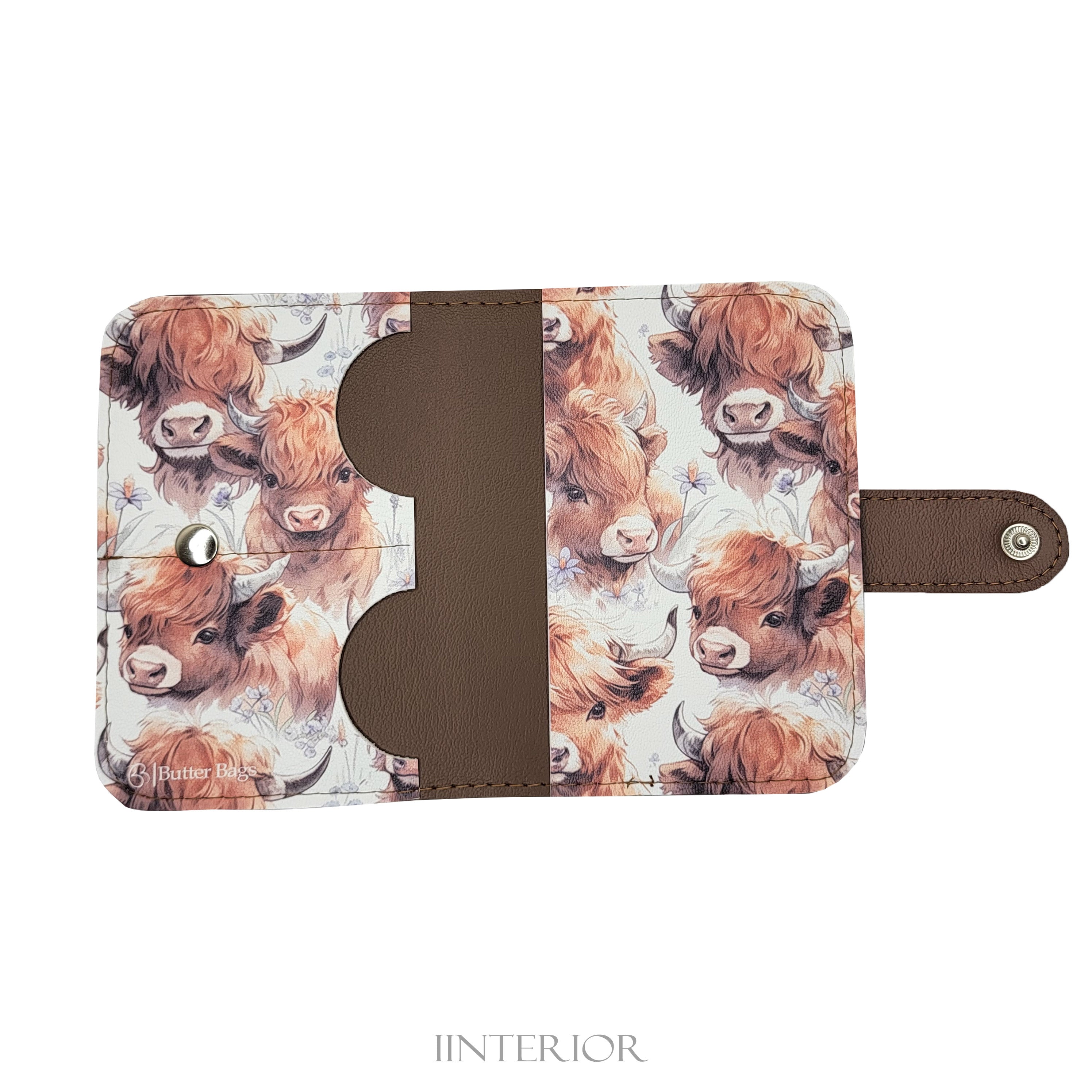 Passport Holder- Highland Cow