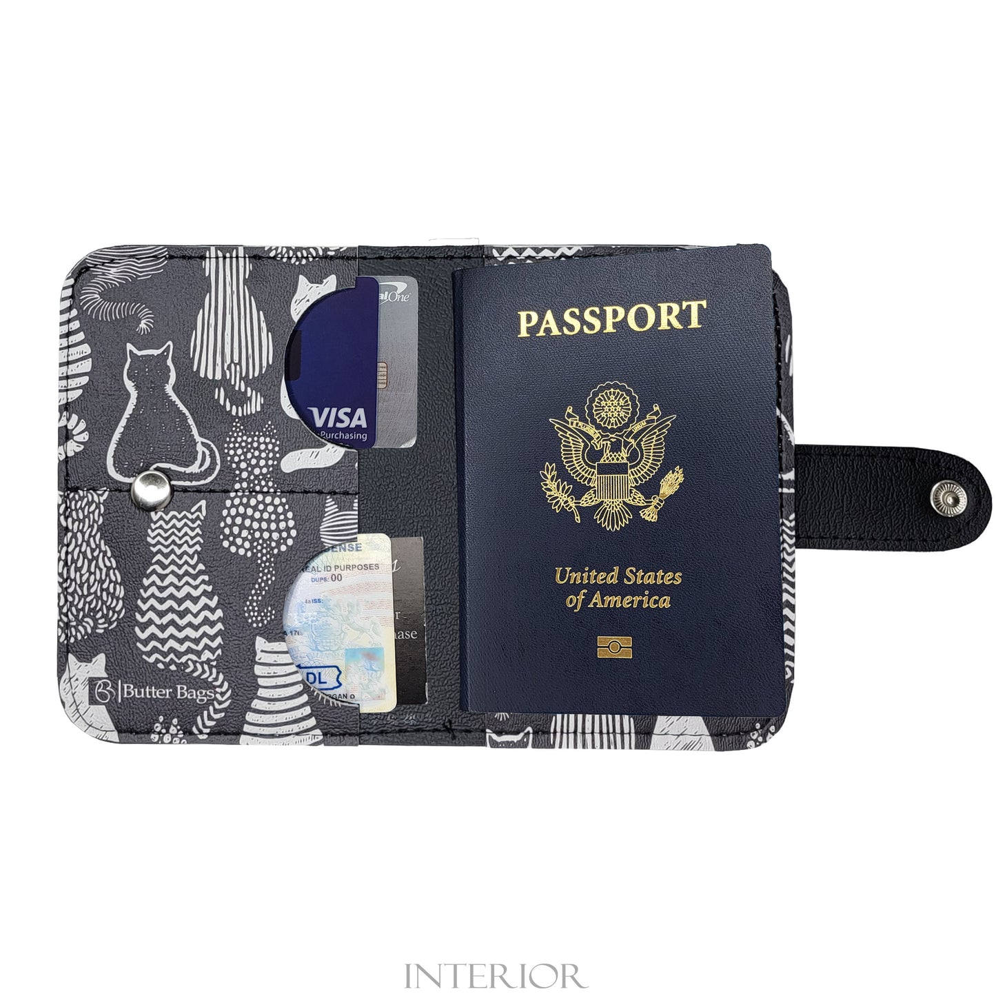 Passport Holder- Kitty Cats