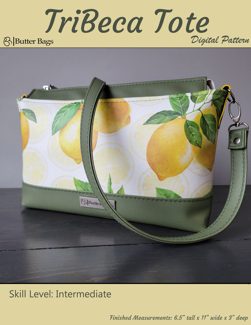 TriBeca Tote- Digital Pattern