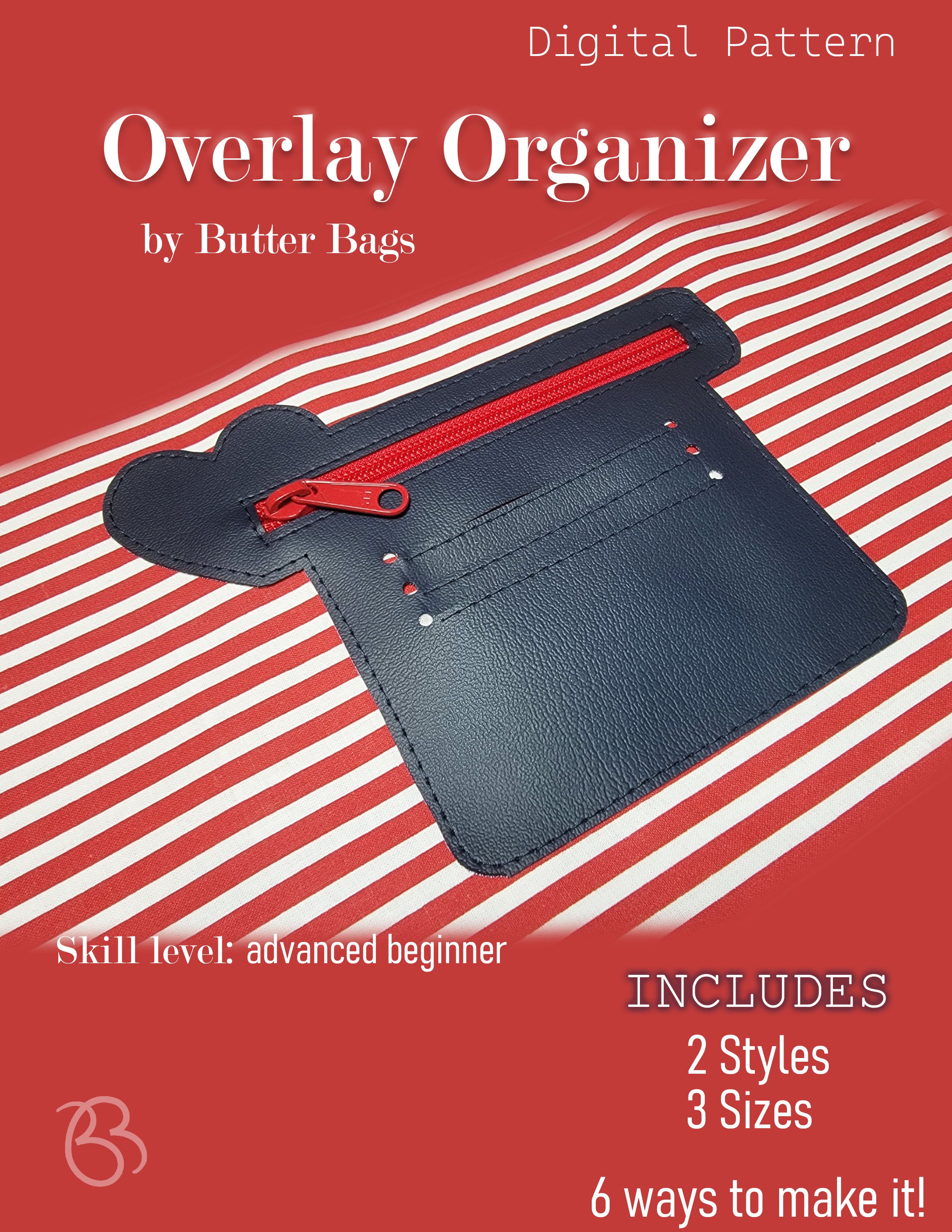Overlay Organizer- Digital Pattern