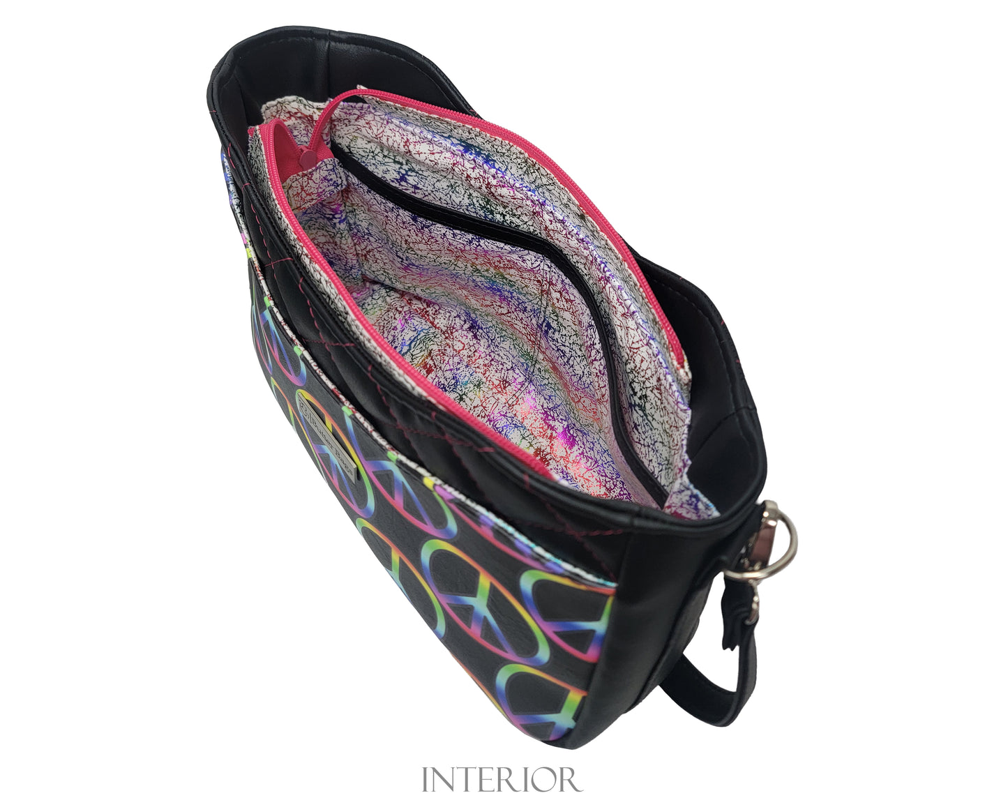 Peace Signs Quilted Kiana- Specialty