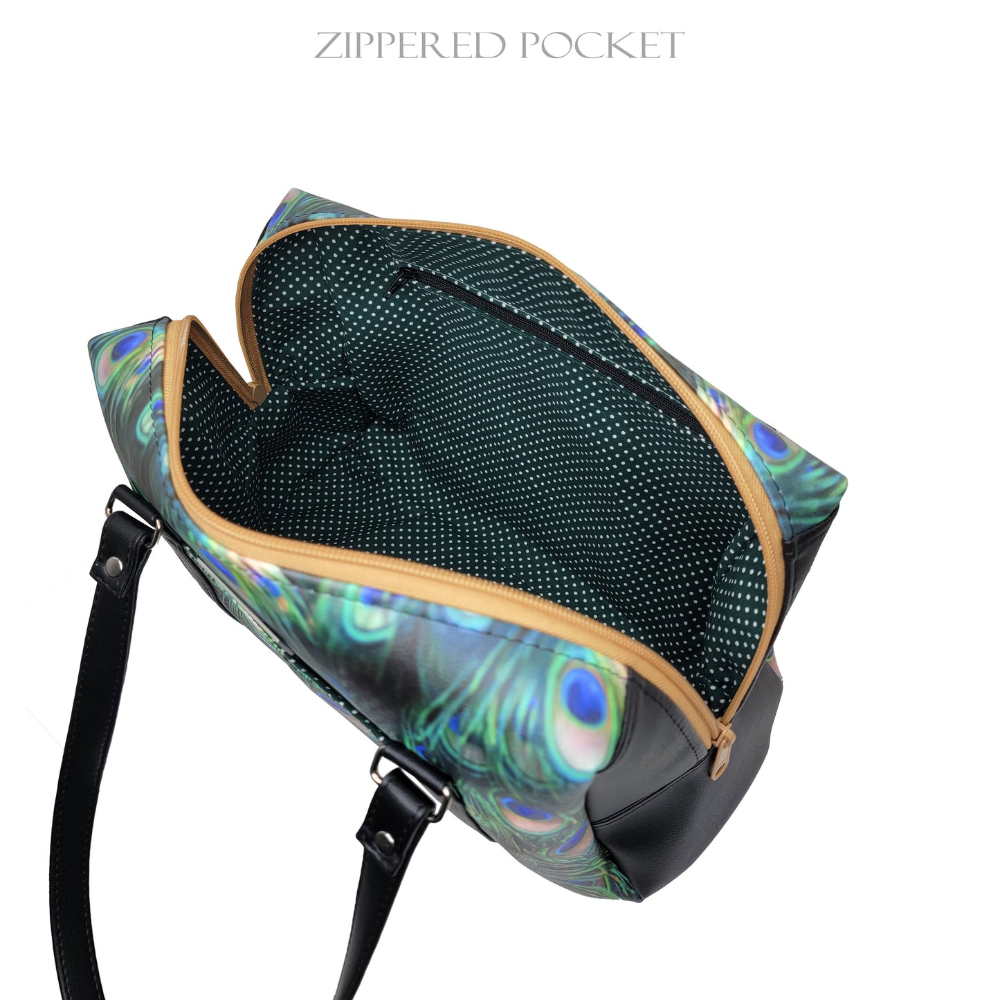 Peacock Colette Handbag