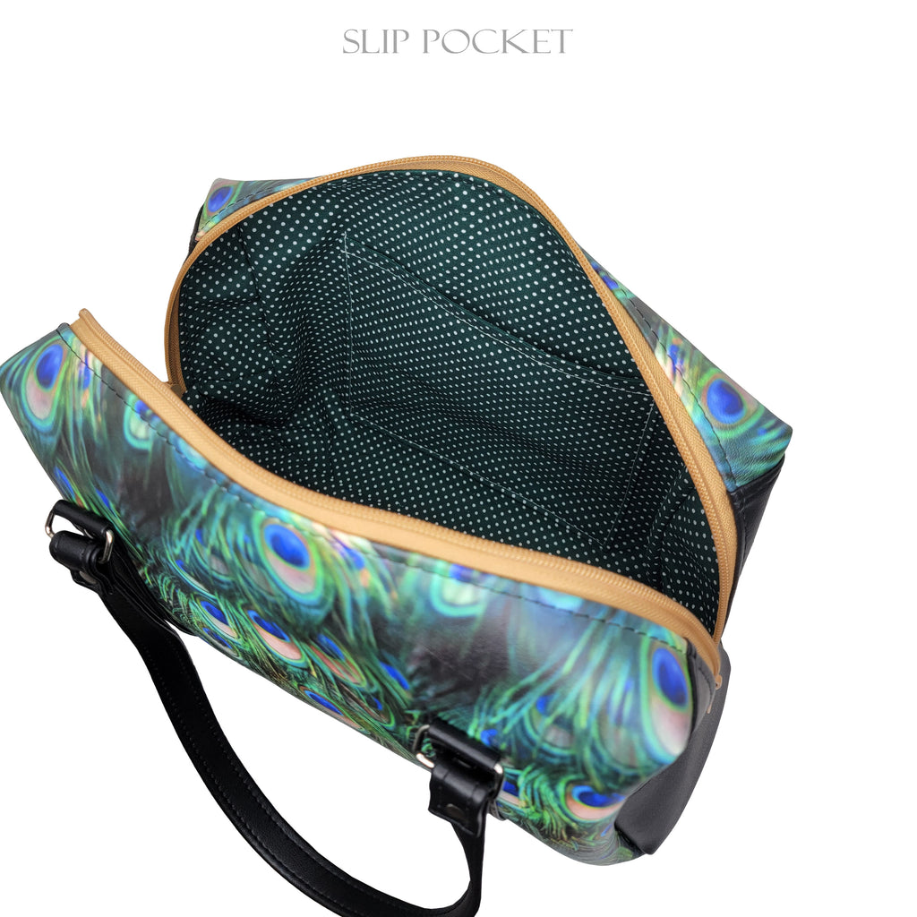 Peacock Colette Handbag