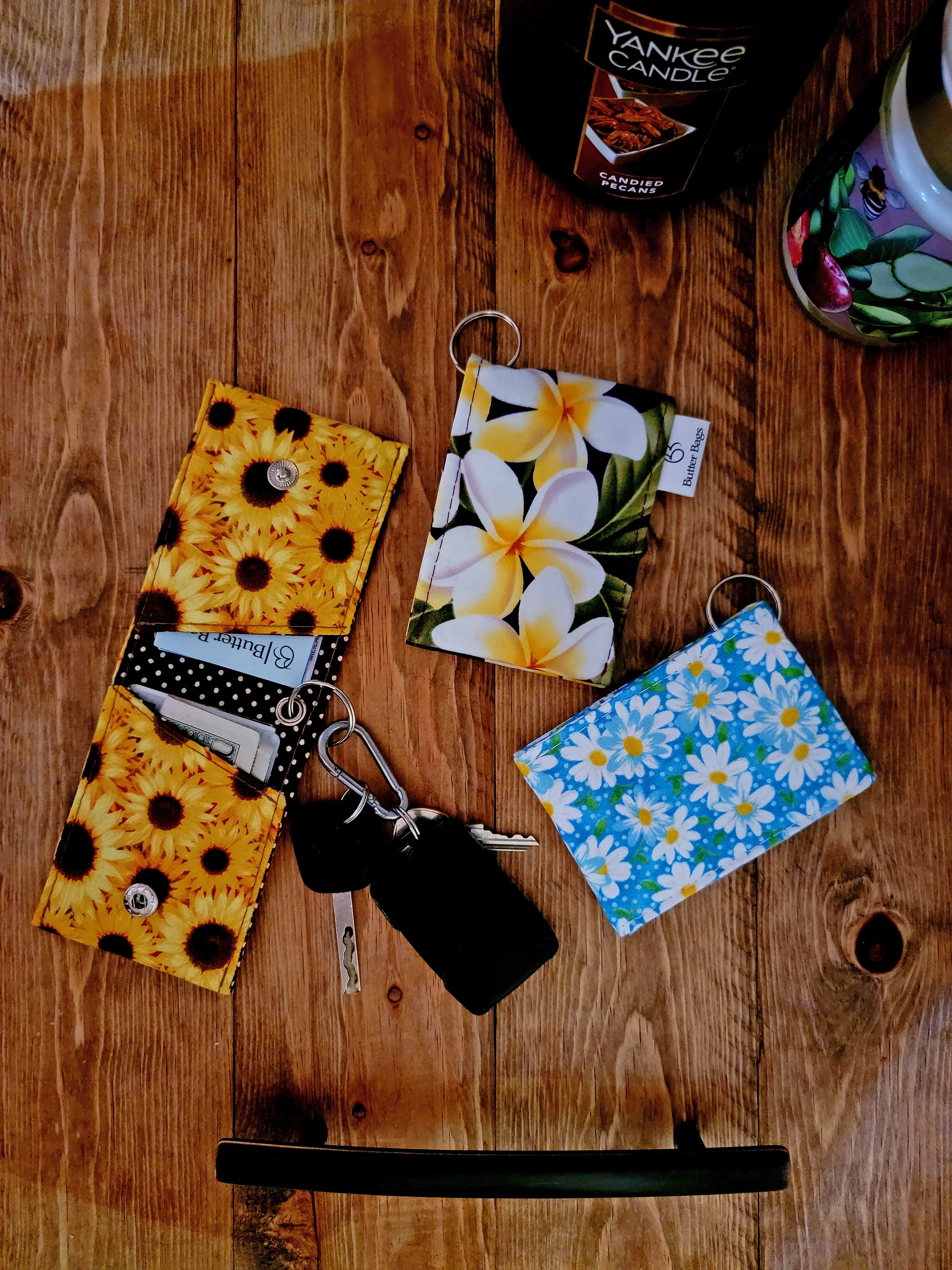 Keychain Wallet- Digital Pattern