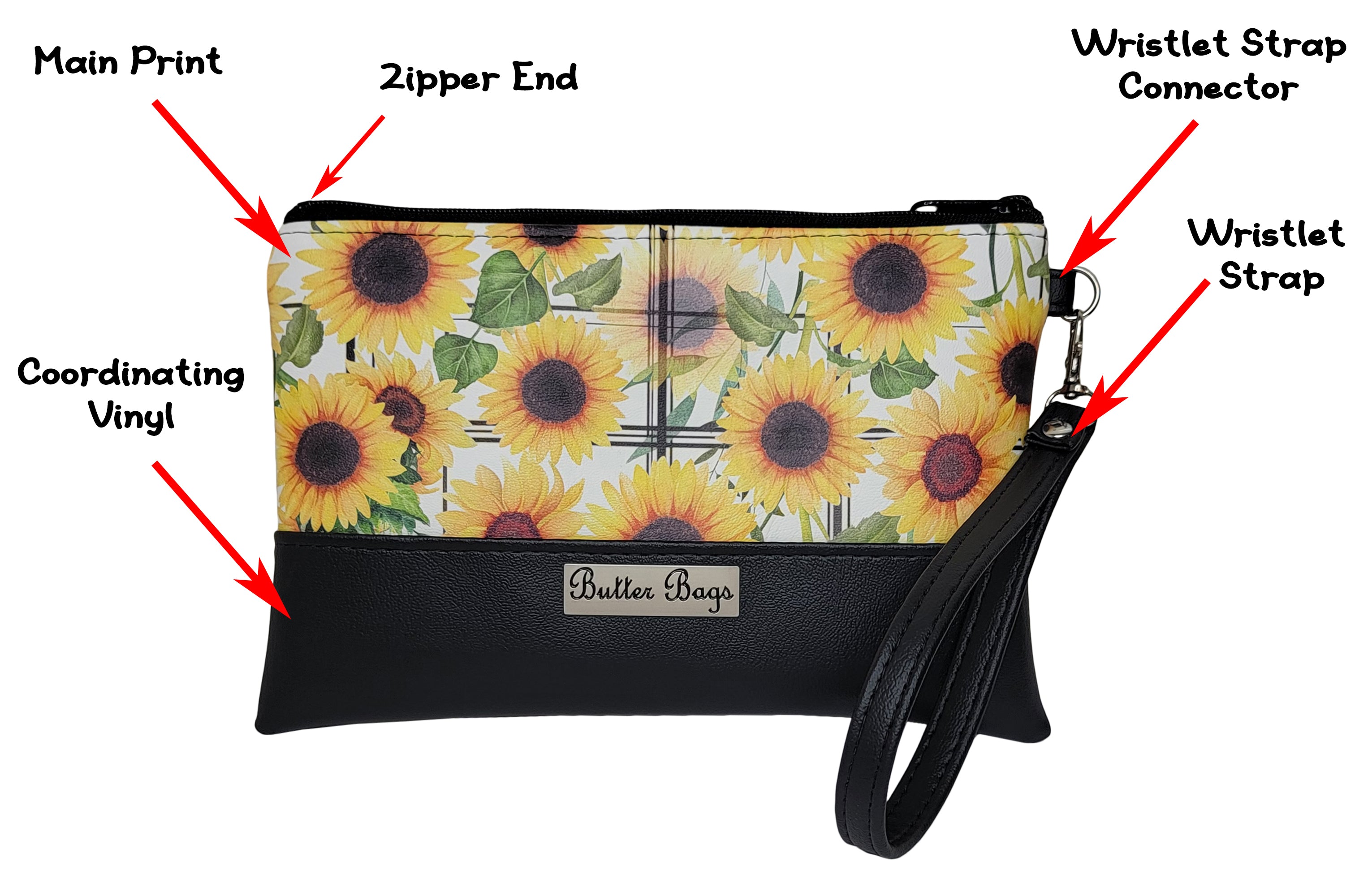 Wristlet Squared- Digital Pattern