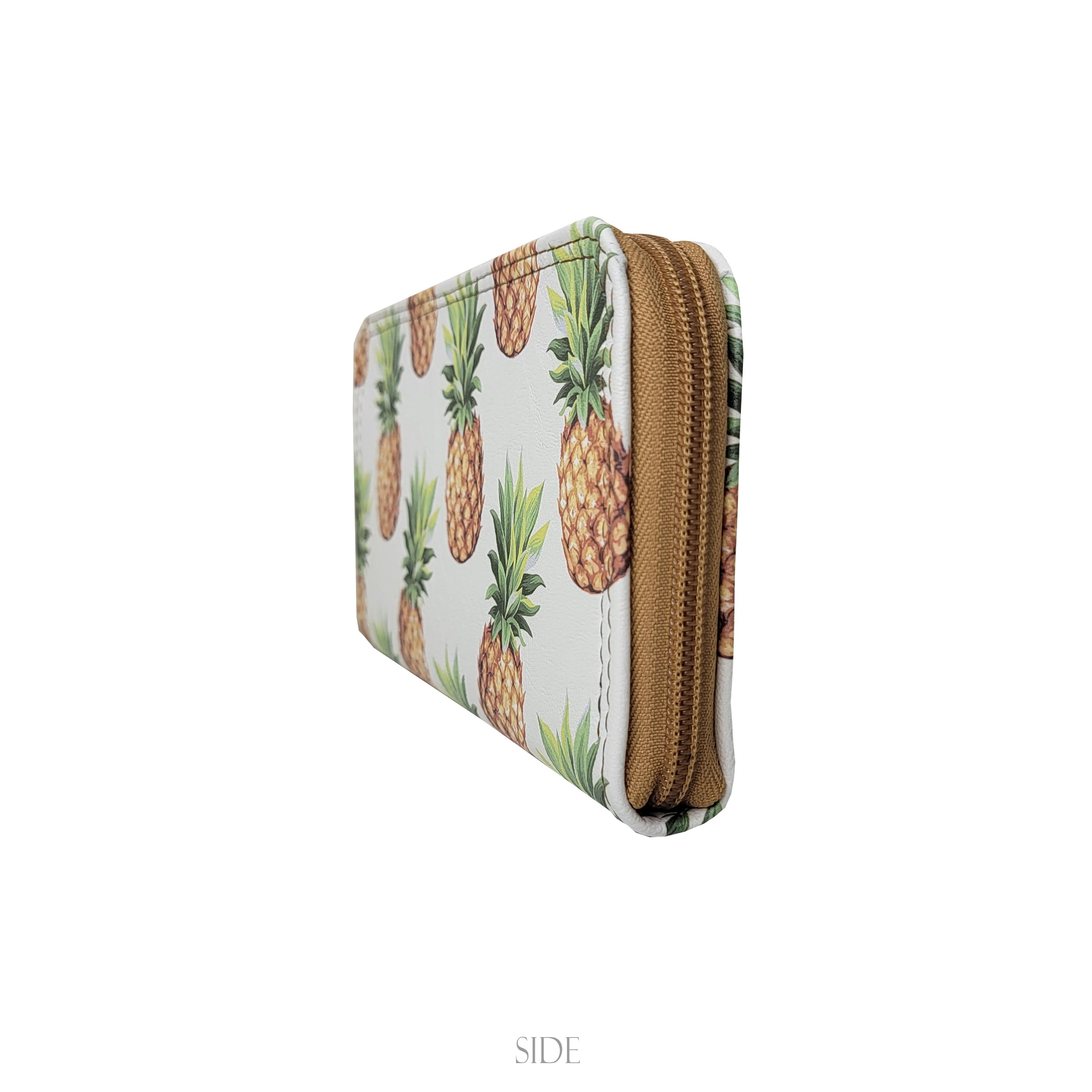 Pineapple Zip Around Wallet