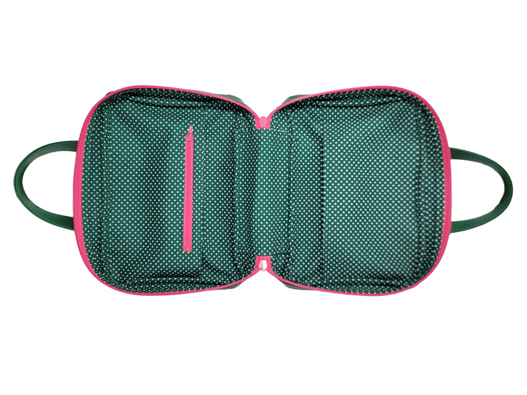 Pink & Green Plaid Bible Carrier
