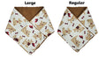 Plaid Puppies Mini Scarf