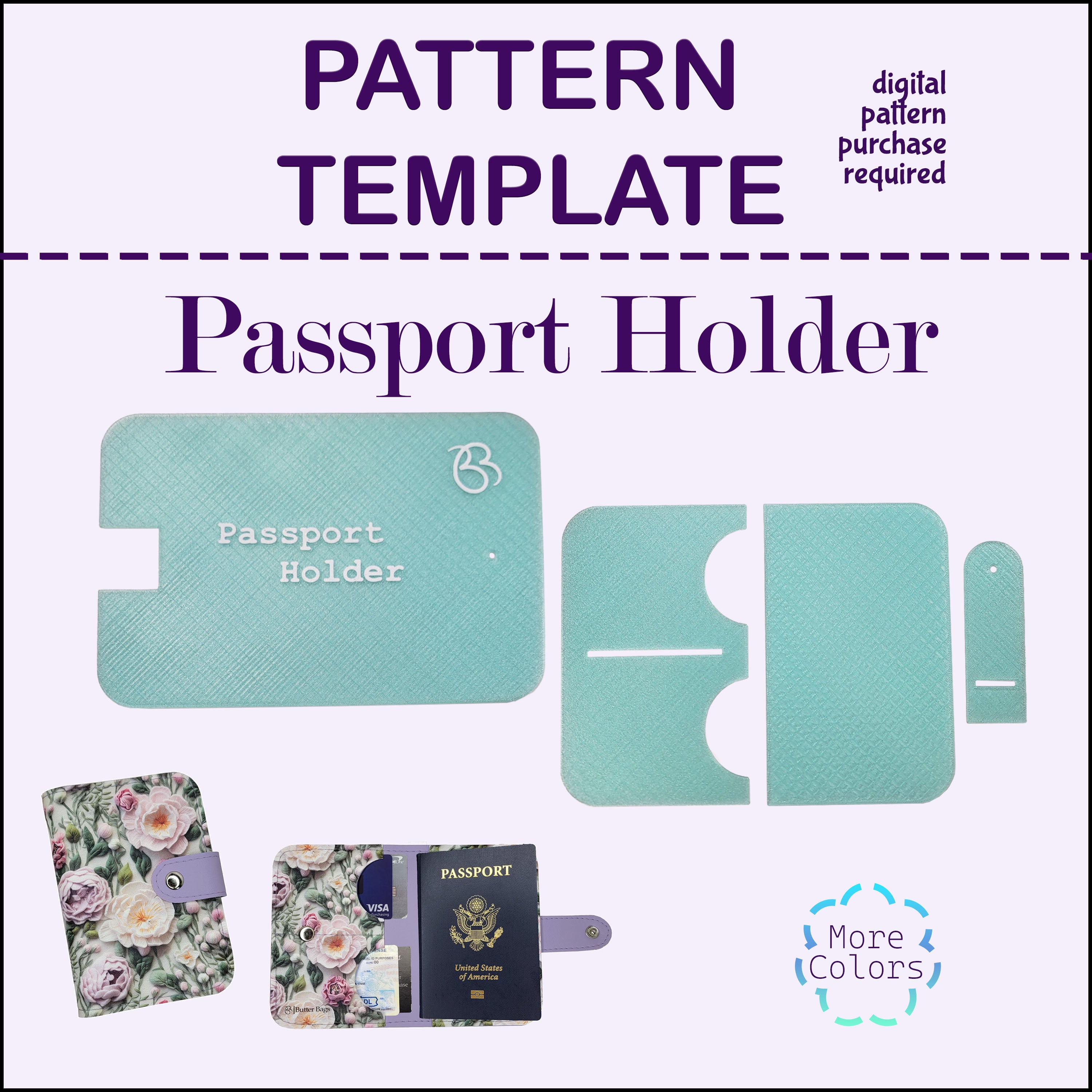 Passport Holder Template