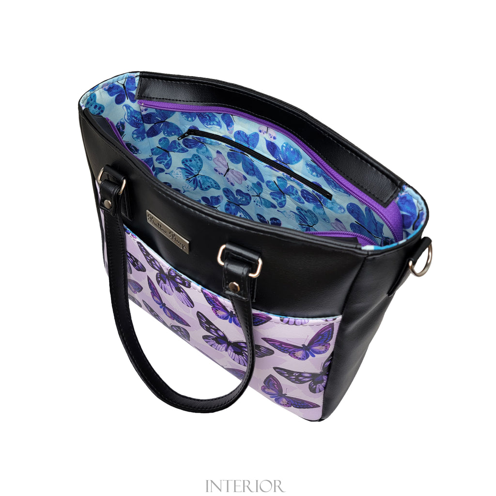 Butterfly Becca Handbag (purple)