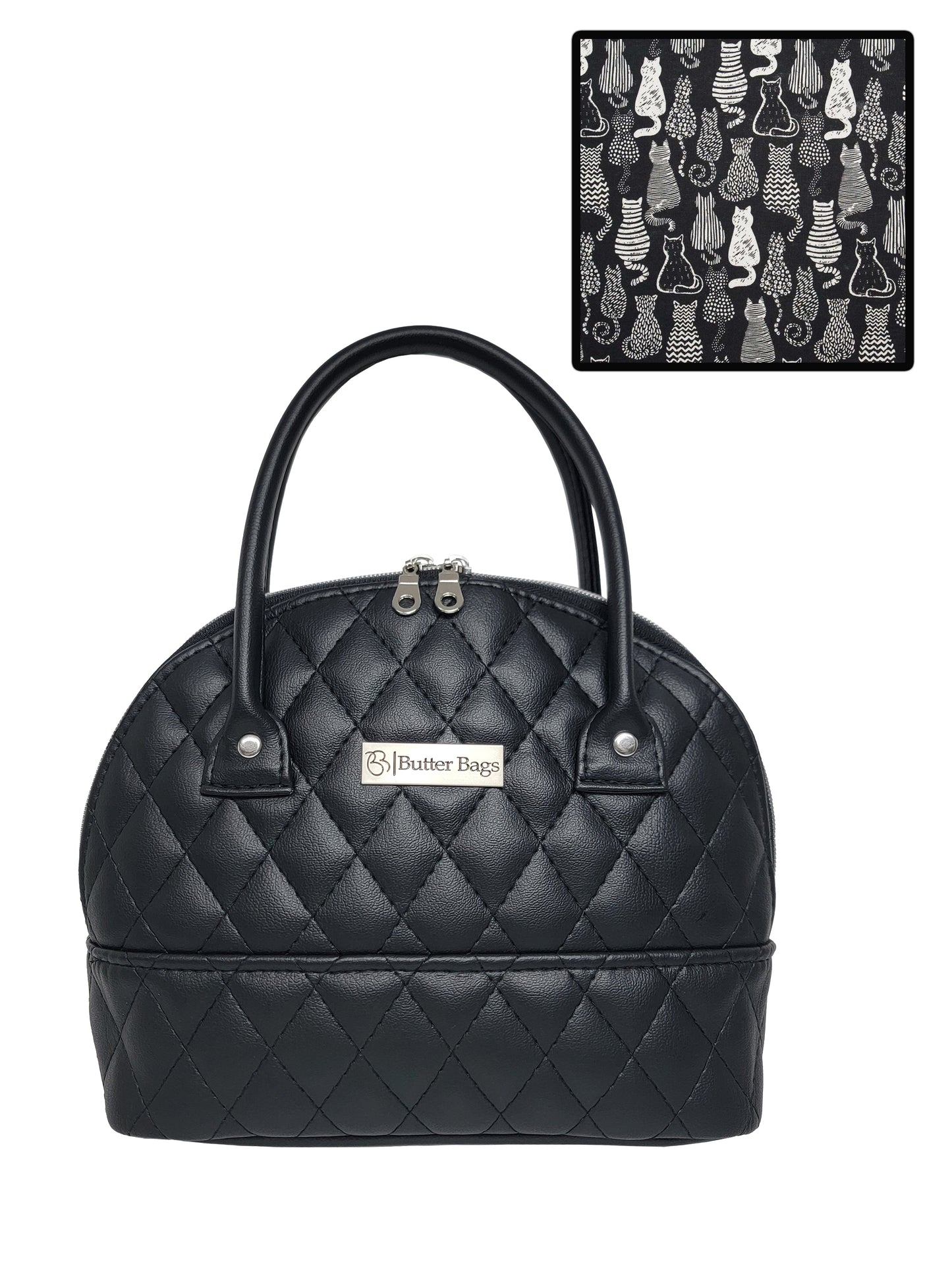 Black Quilted Tiffany