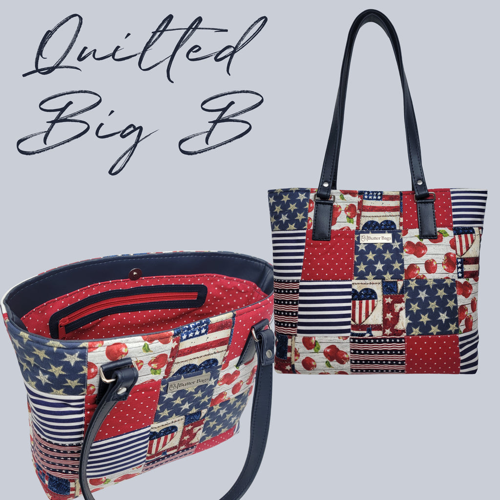 Big B Tote- Digital Pattern