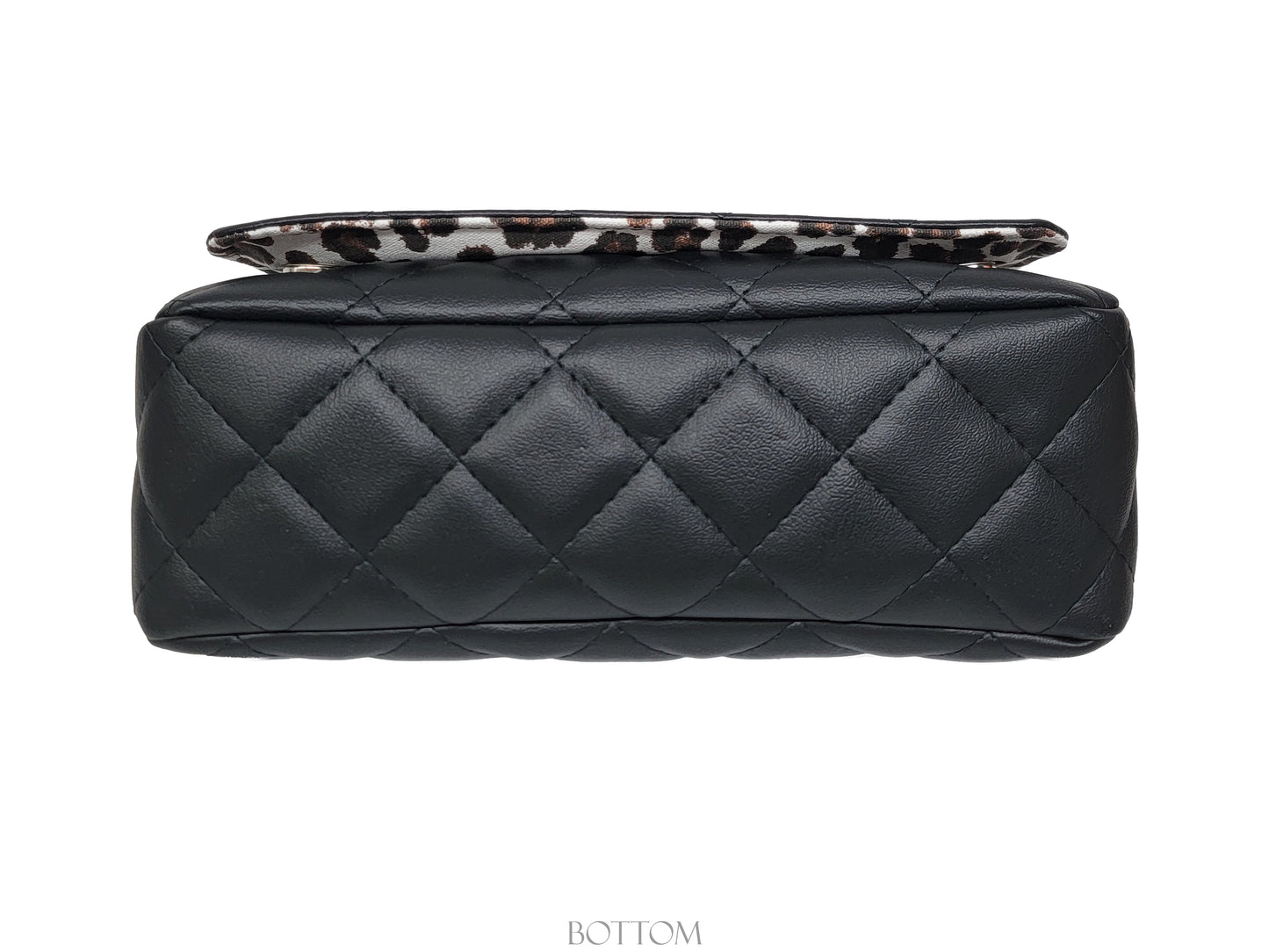 Black Quilted Crossbody