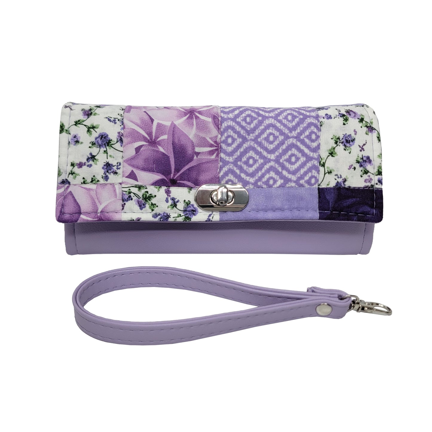 Lilac Quilted Wallet