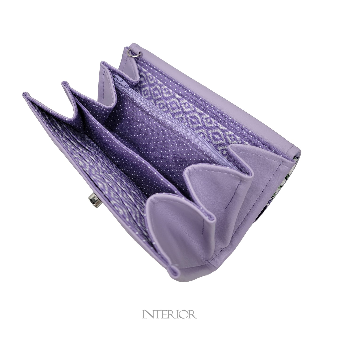 Lilac Quilted Wallet