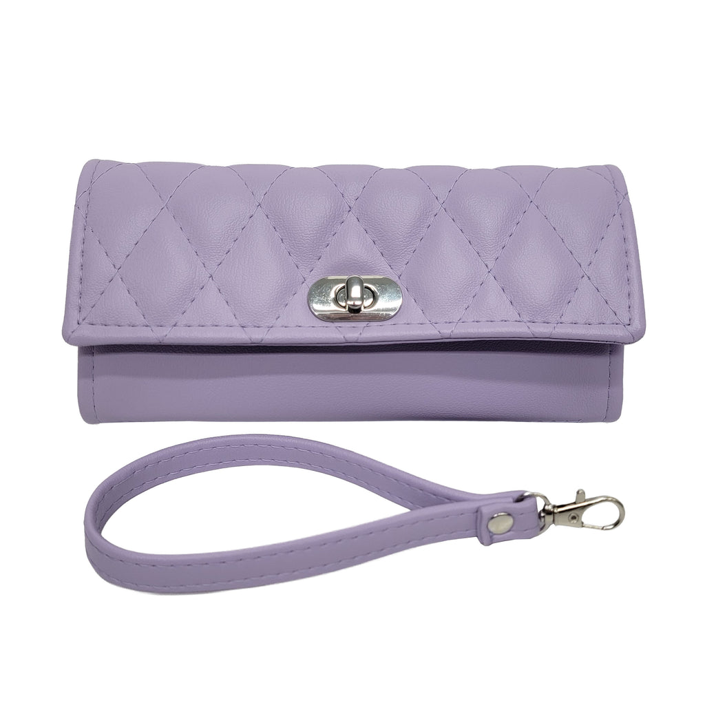 Lilac (Quilted Vinyl) Wallet