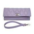 Lilac (Quilted Vinyl) Wallet