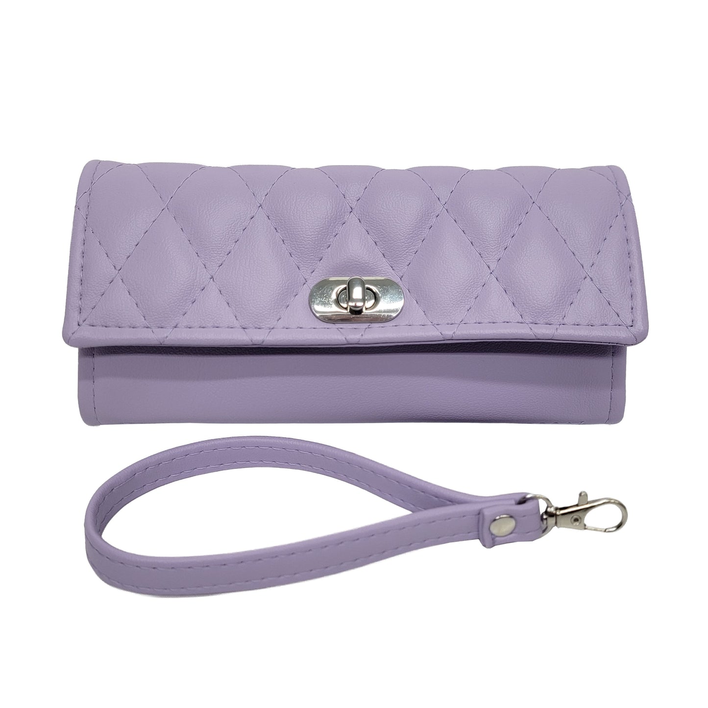 Lilac (Quilted Vinyl) Wallet