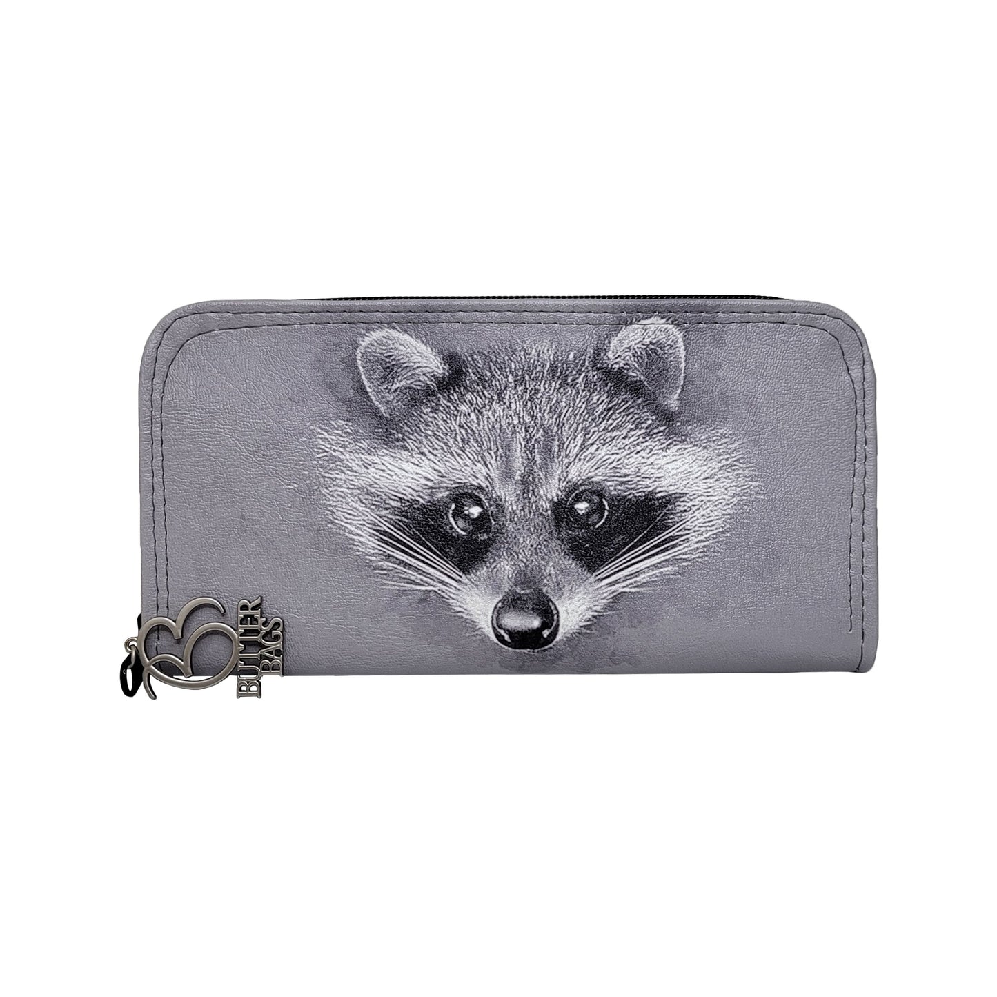 Raccoon Zip Around Wallet