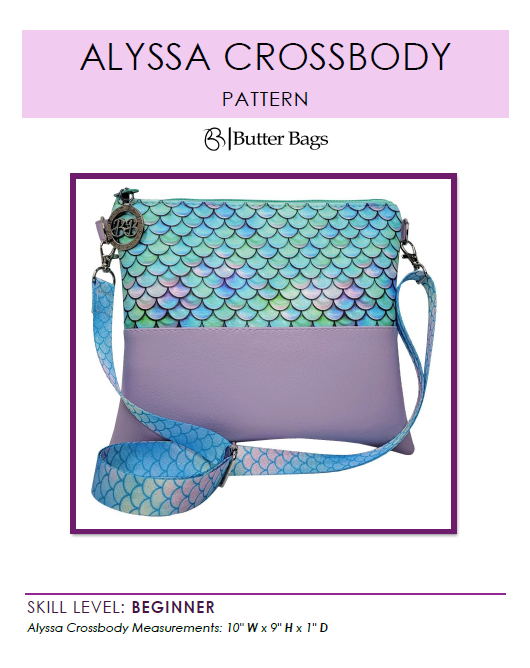 Alyssa Crossbody - Palm Pattern