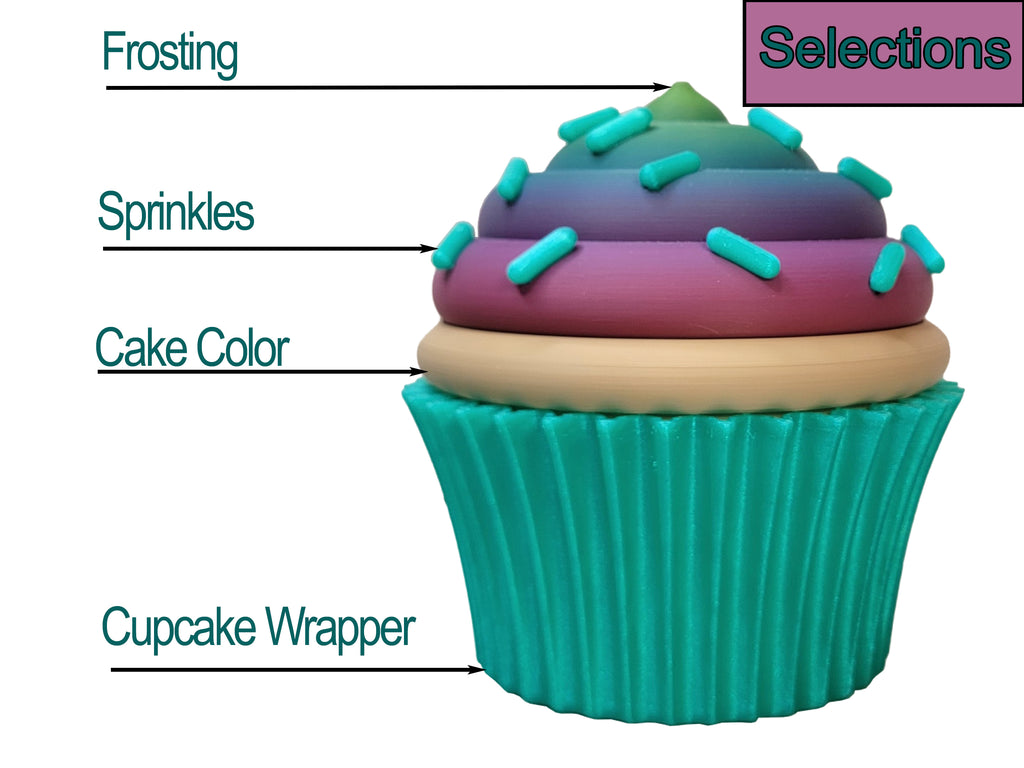Cupcake Dual Container