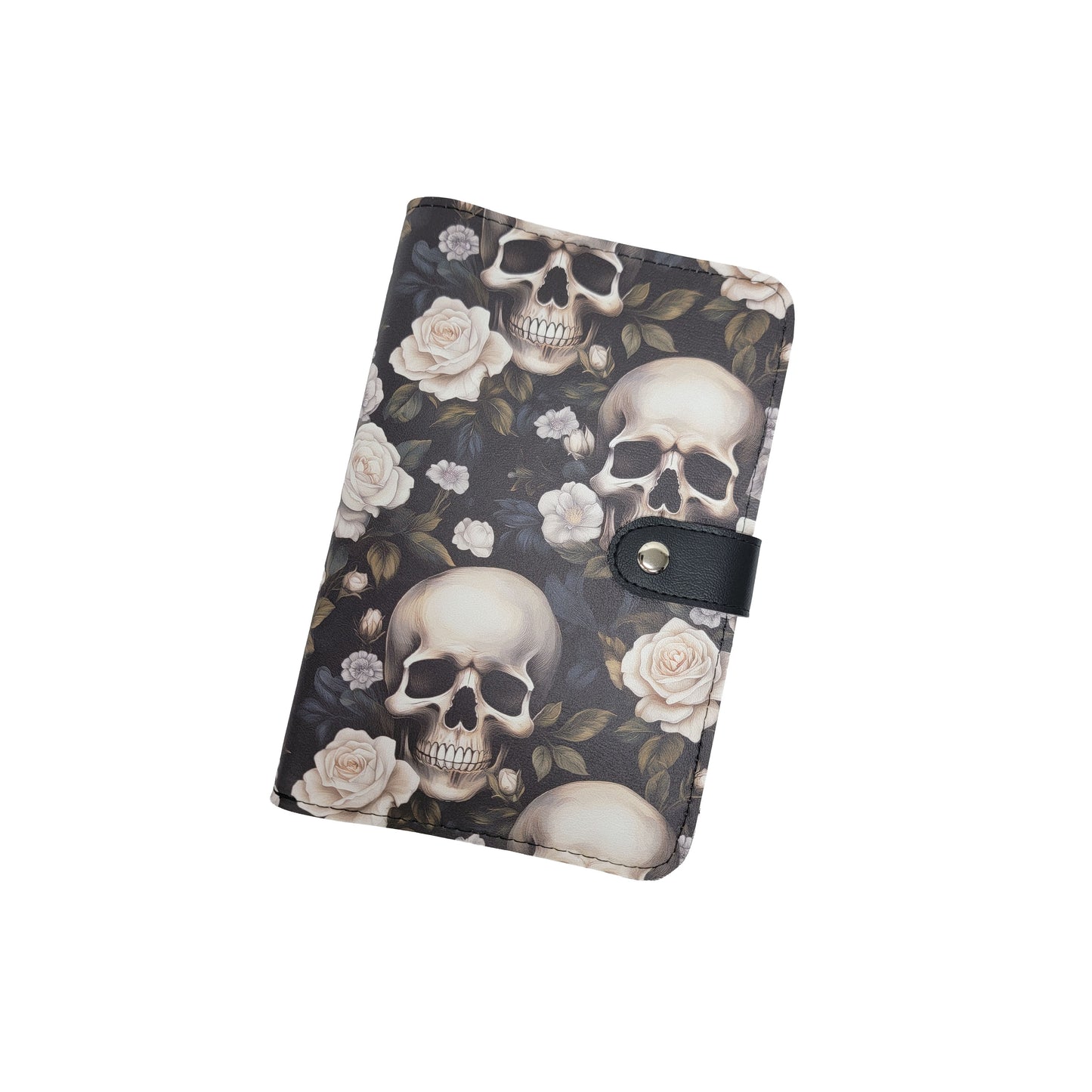 Skulls & White Roses - Notebook & Cover