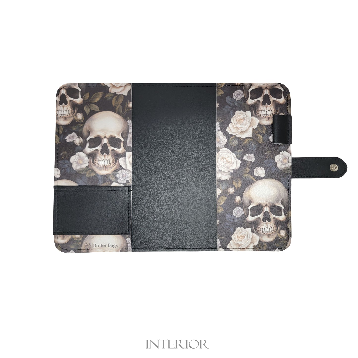 Skulls & White Roses - Notebook & Cover