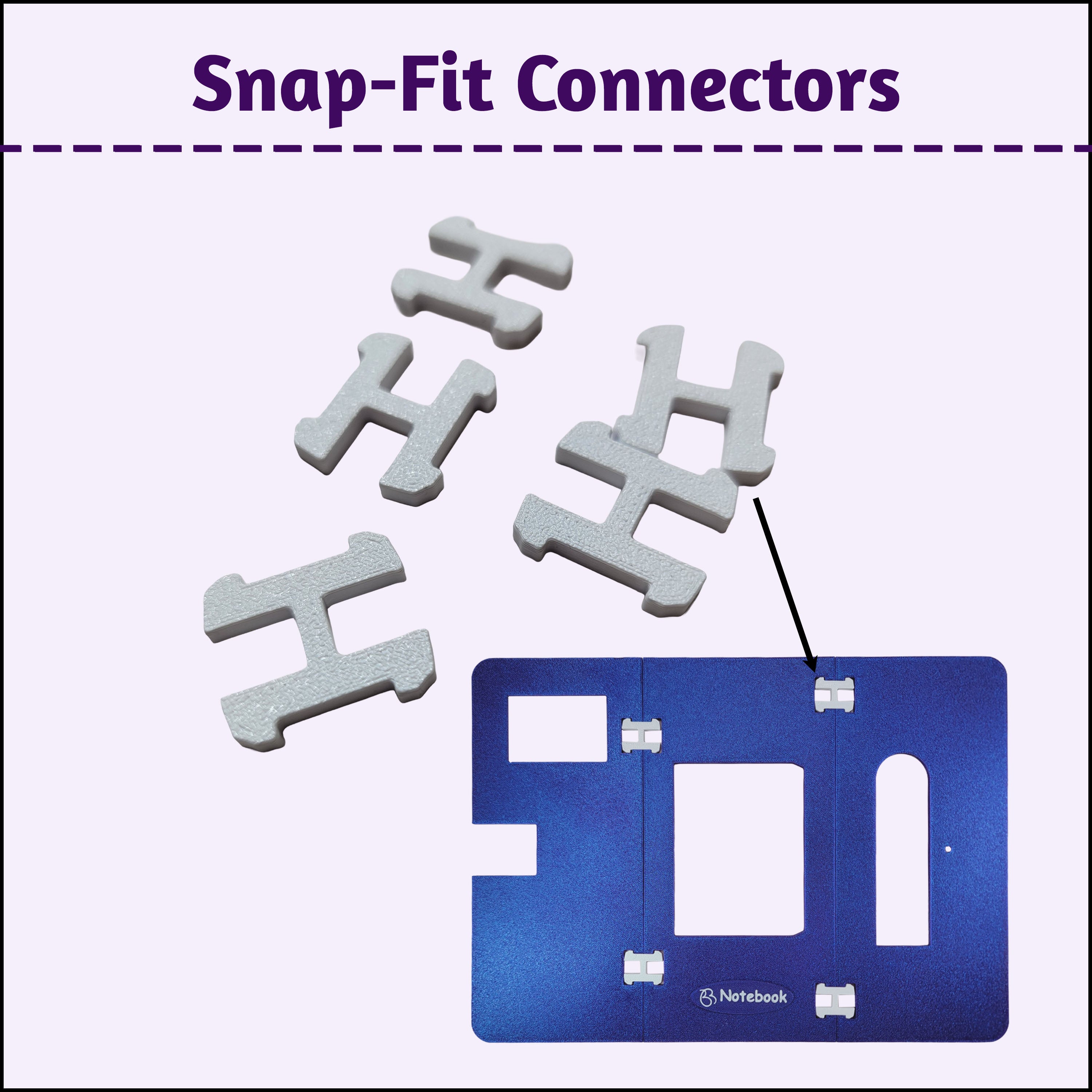 Snap-Fit Connectors (5-Pack)