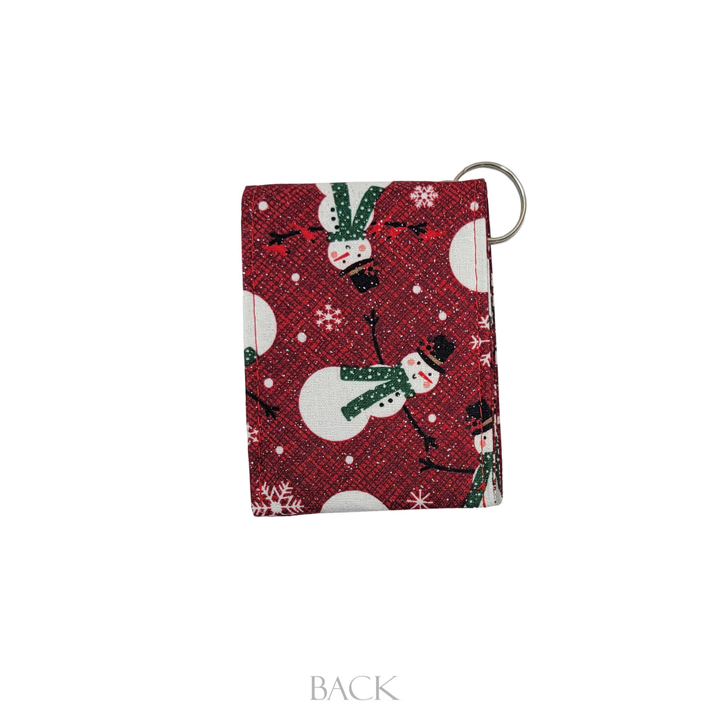 Snowman Keychain Wallet