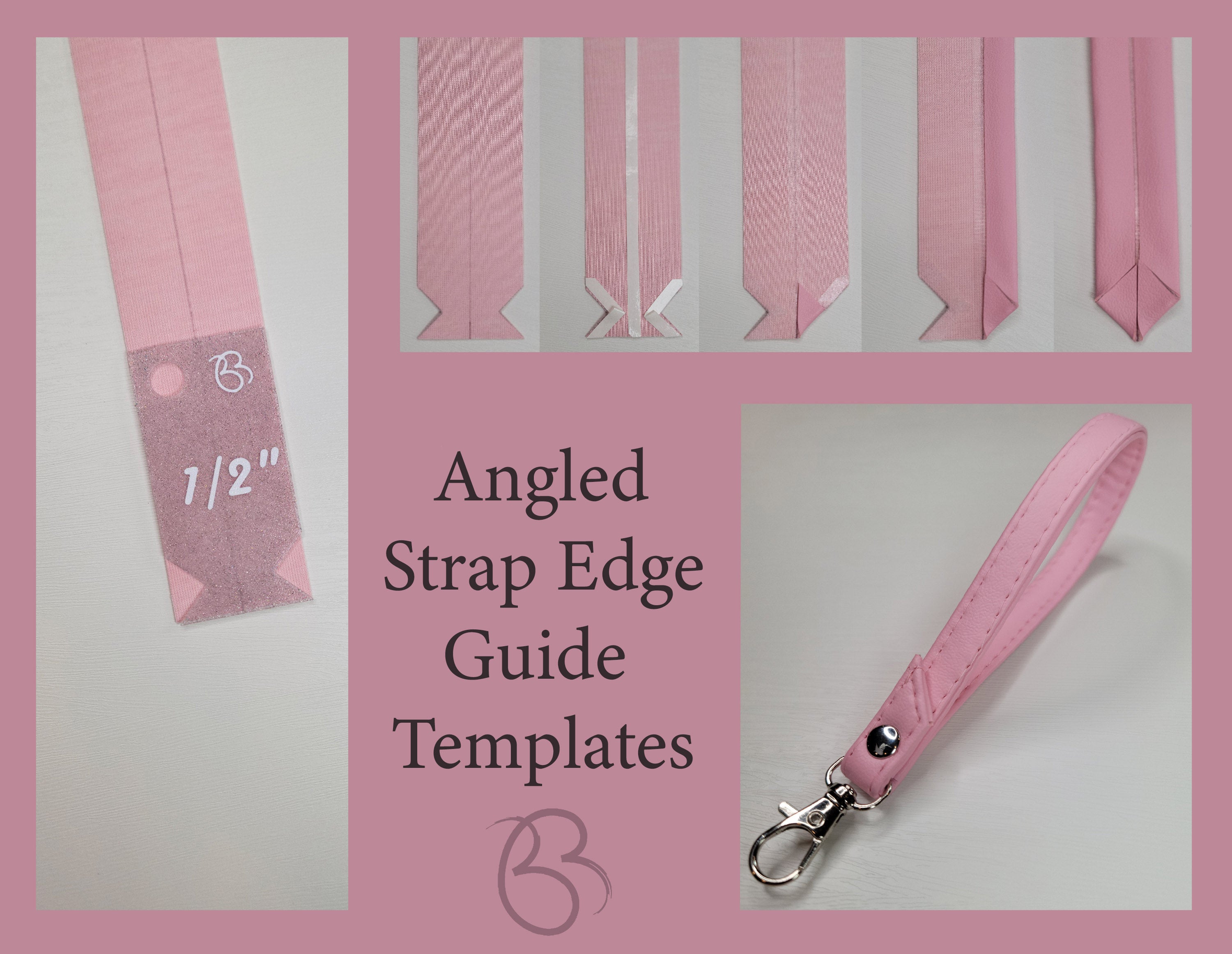 Angled Strap Edge Guide- Template Set (3)