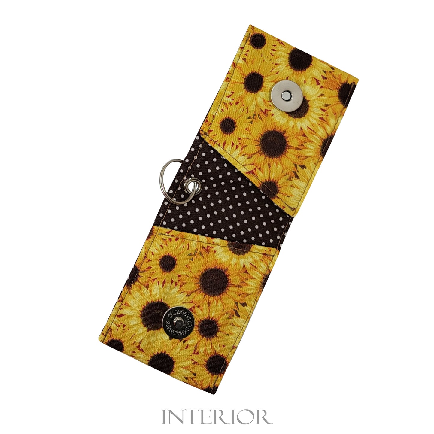 Sunflower Keychain Wallet