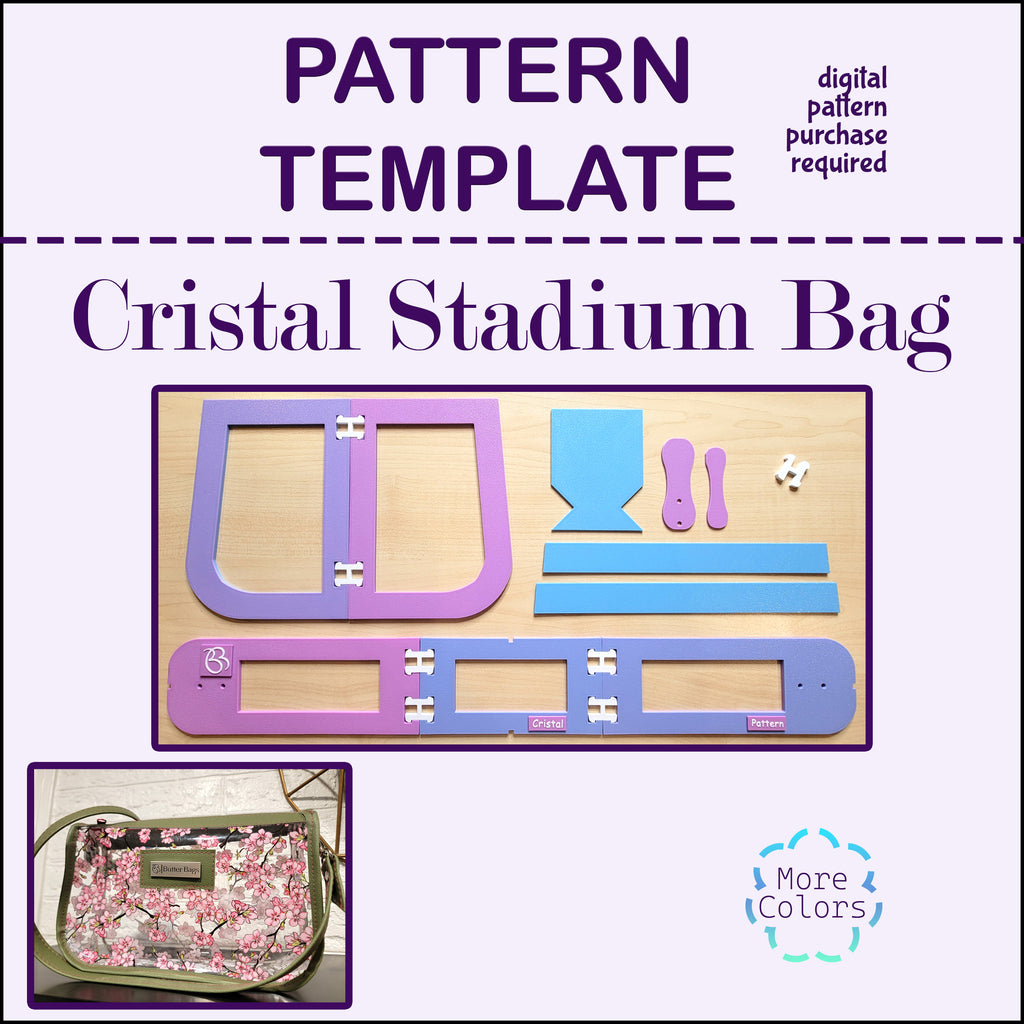 Cristal Stadium Bag Template