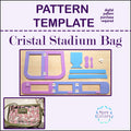 Cristal Stadium Bag Template