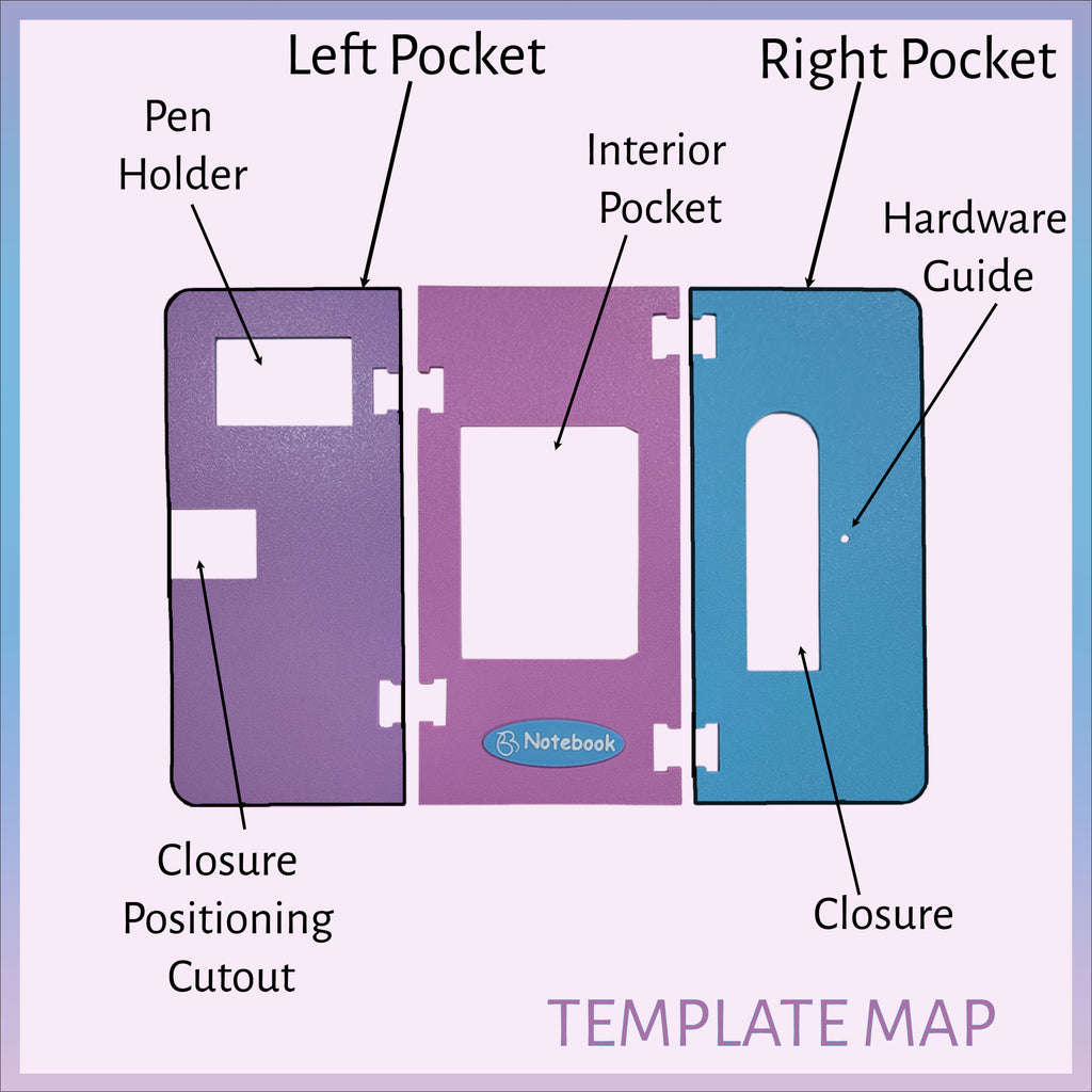 Notebook Holder Template