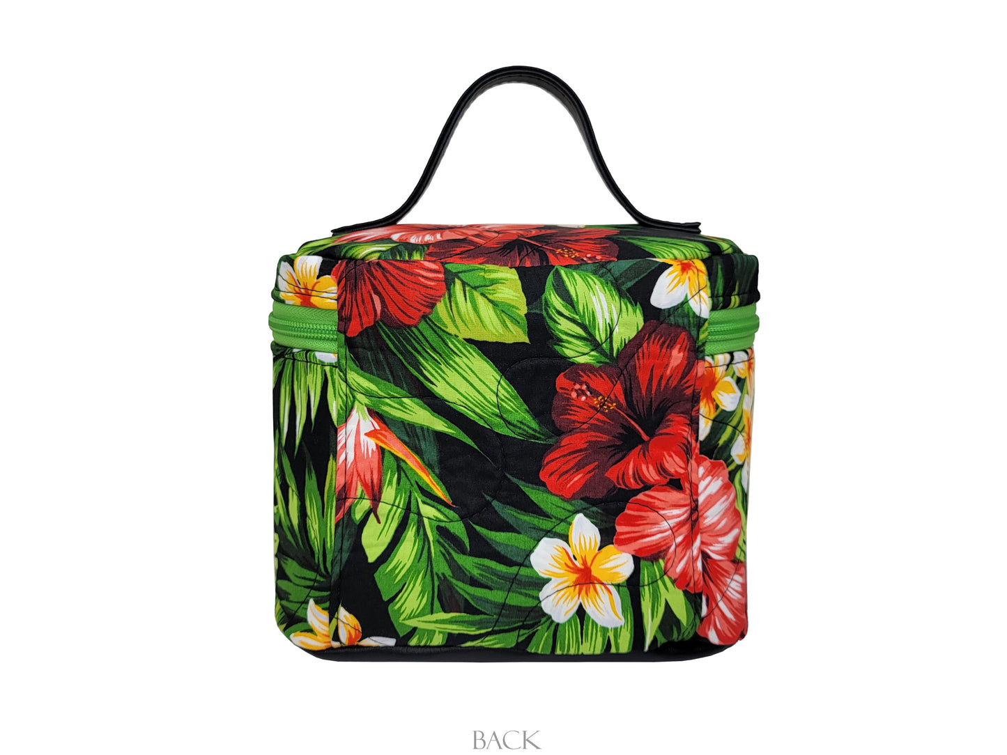 Teresita- Red Hibiscus (quilted)