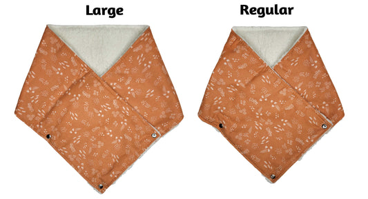 Terracotta Doodles Mini Scarf