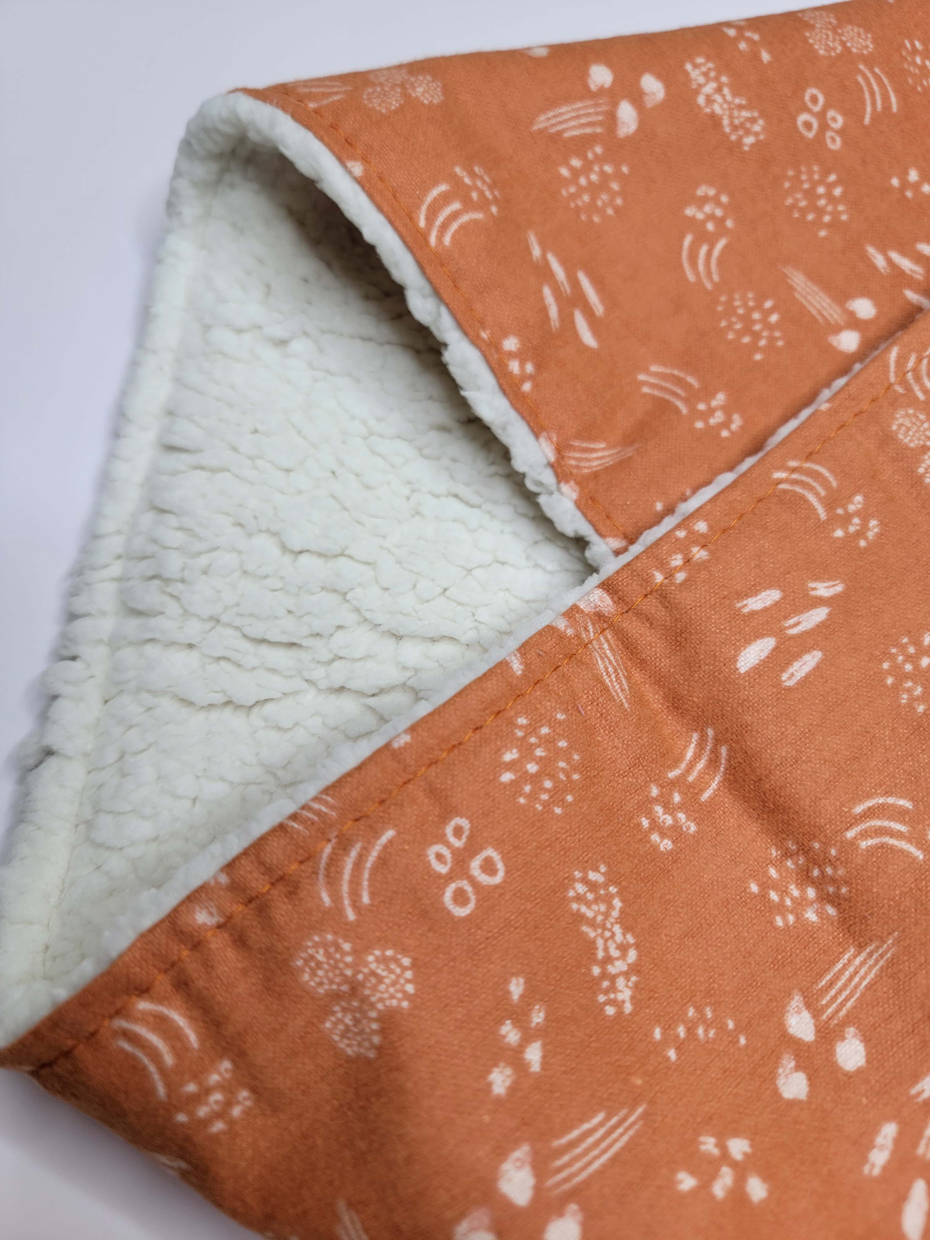 Terracotta Doodles Mini Scarf