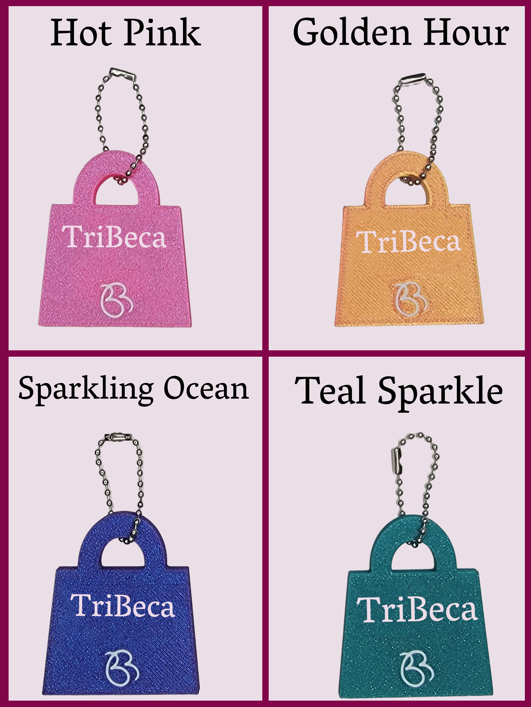 TriBeca Tote- Palm Pattern