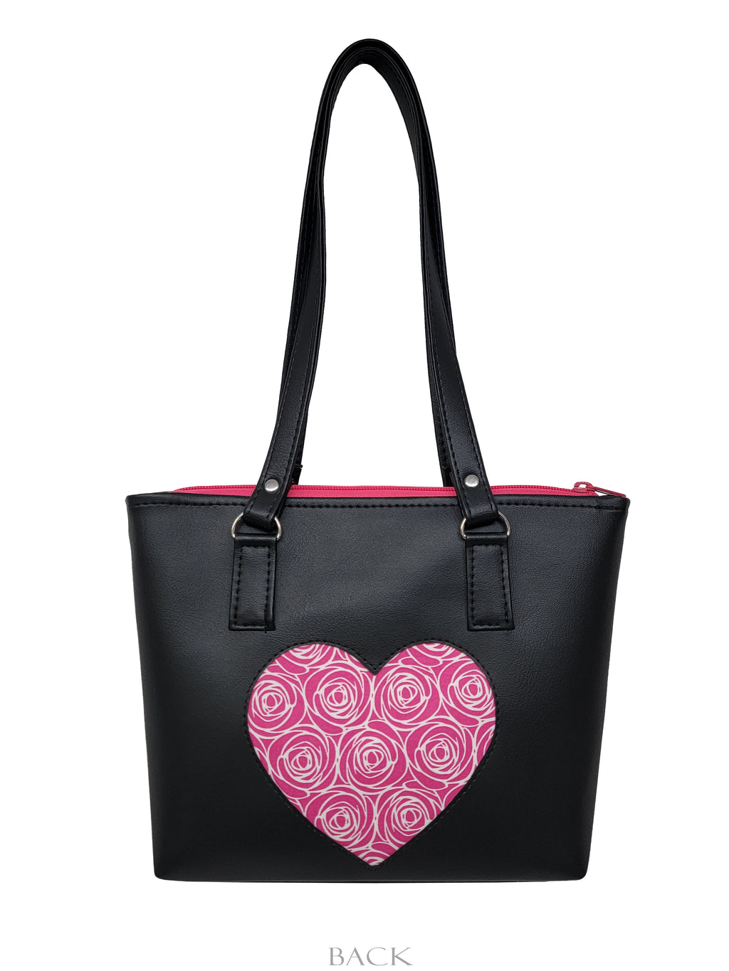 I 'Heart' Pink Roses- Little B (zipper closure)