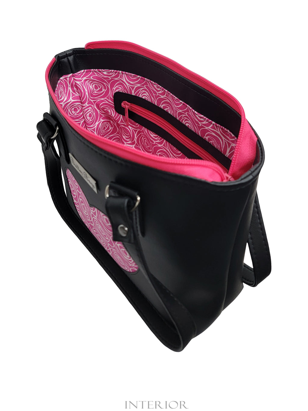 I 'Heart' Pink Roses- Little B (zipper closure)