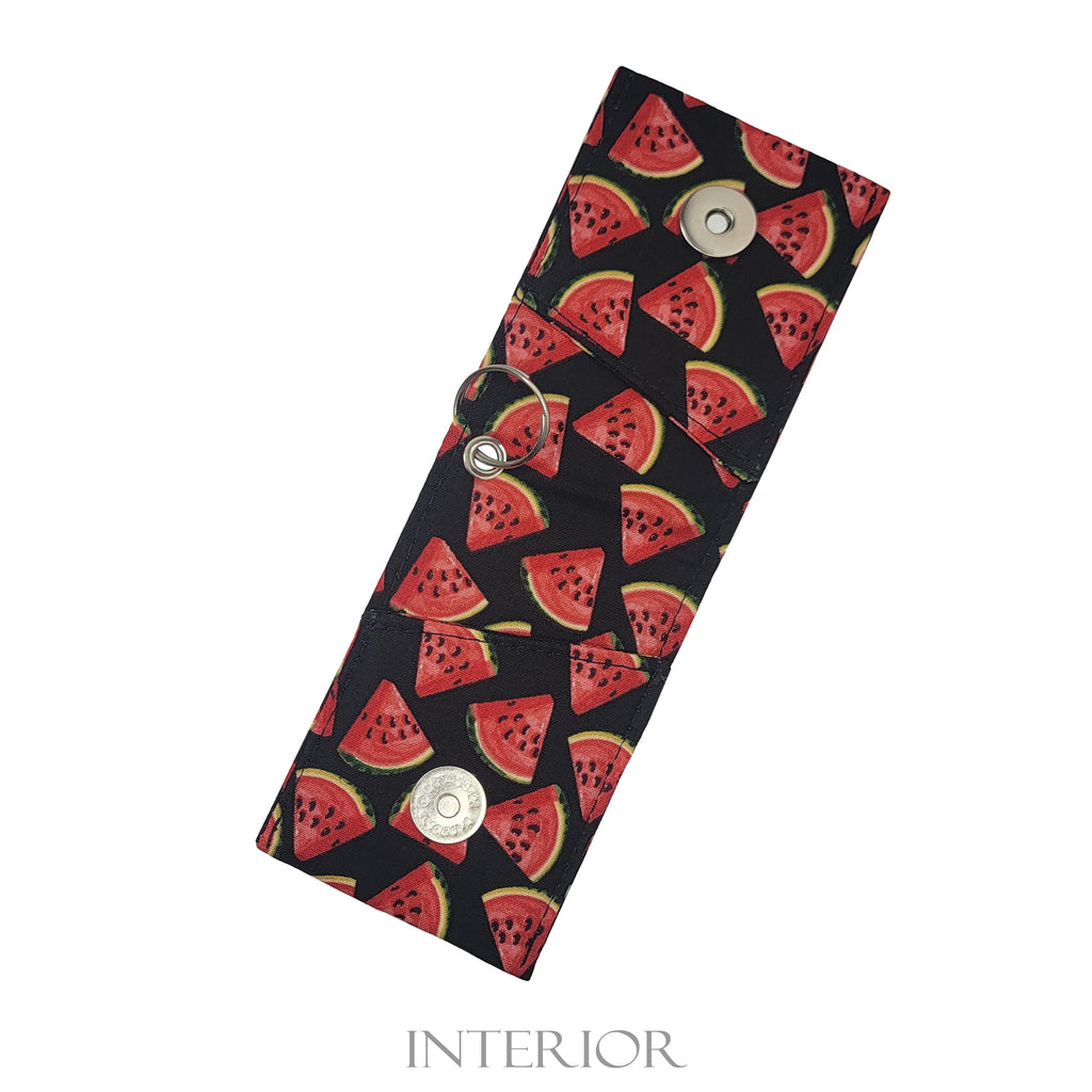 Summer Watermelon Keychain Wallet