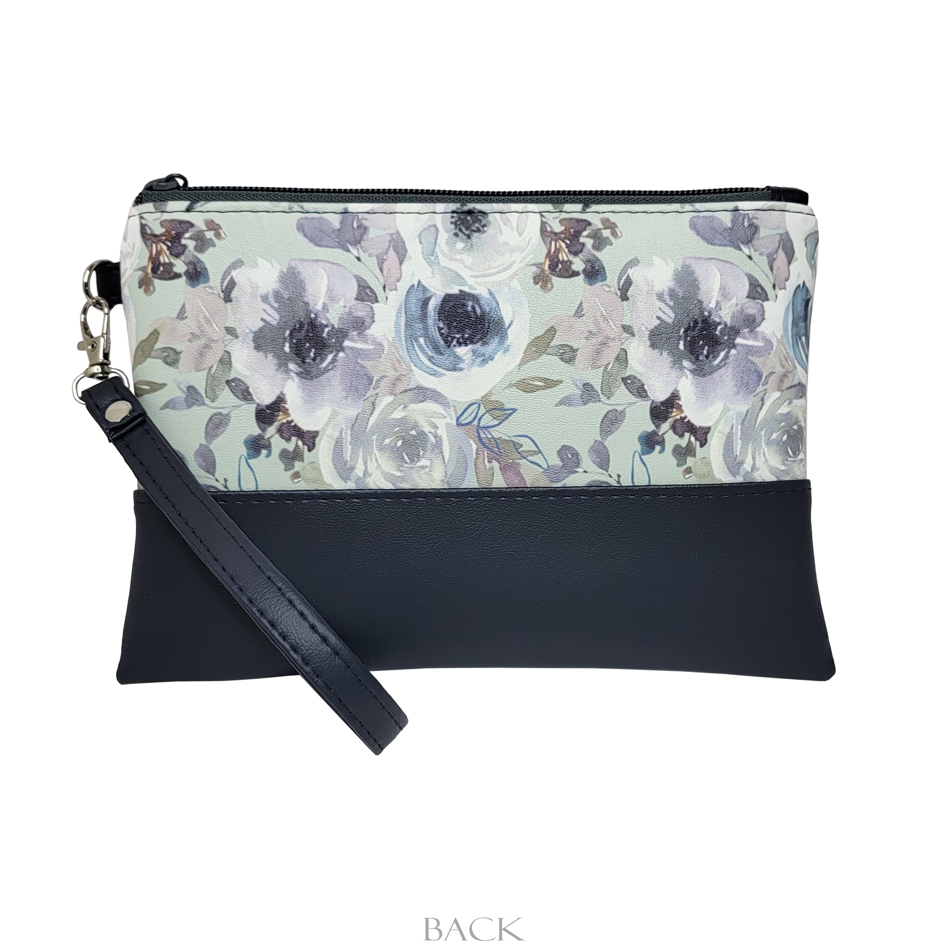 Shades of Blue Wristlet (navy)