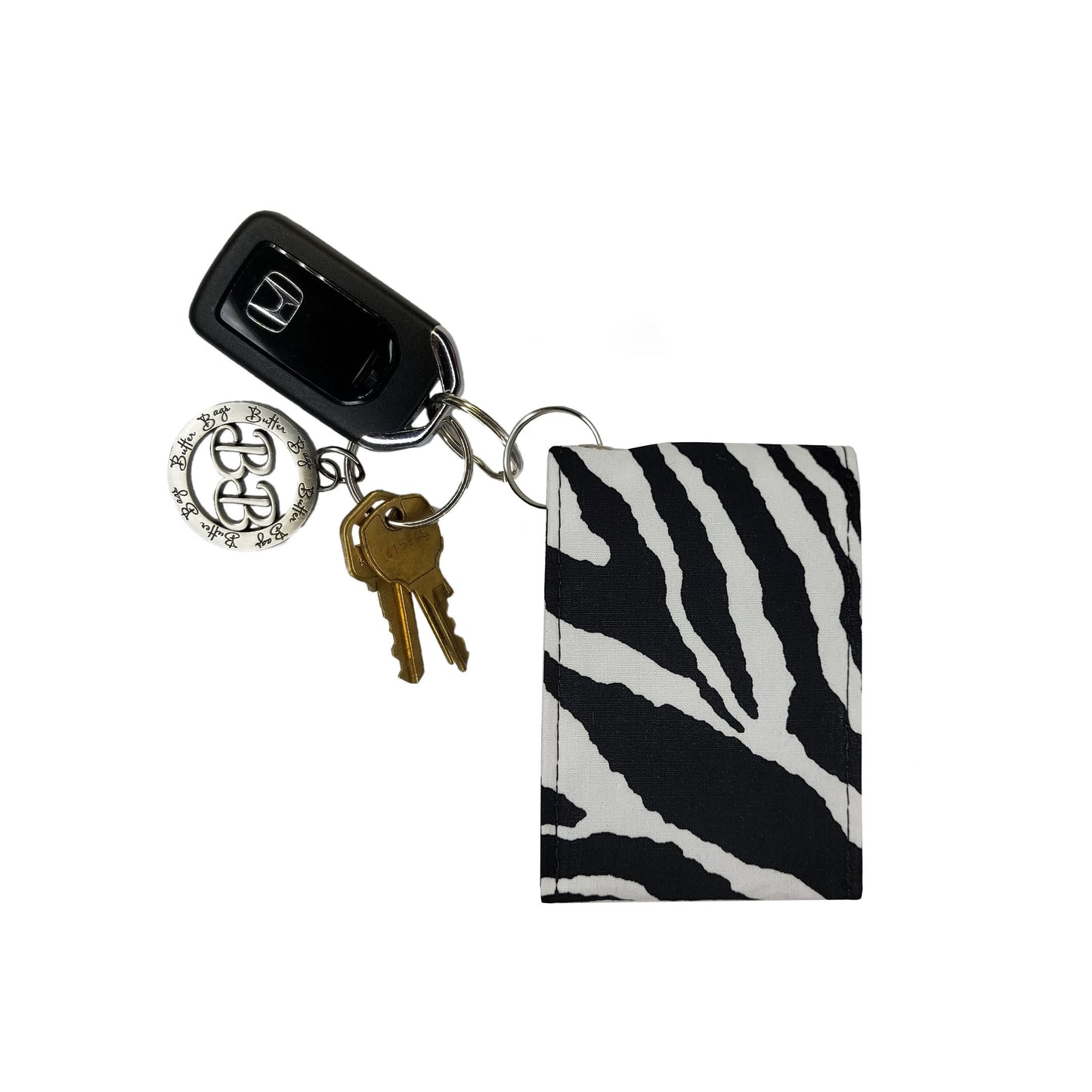 Zebra Keychain Wallet
