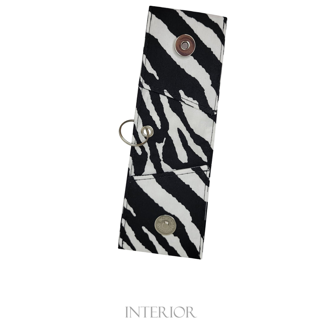 Zebra Keychain Wallet