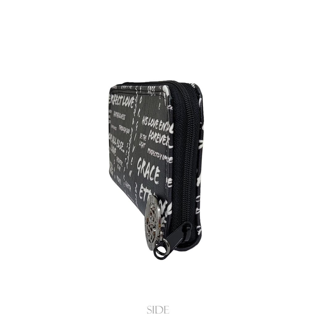 The Message- Zip Around Wallet
