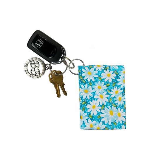 Daisies Keychain Wallet