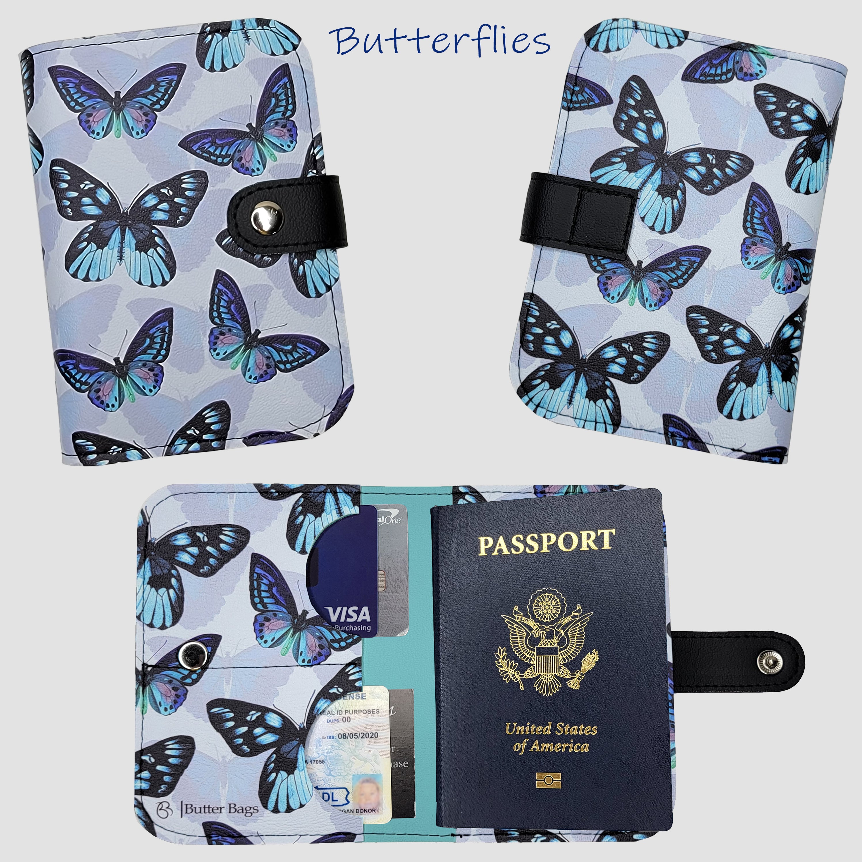 'Are We There Yet' Passport Holder- Digital Pattern