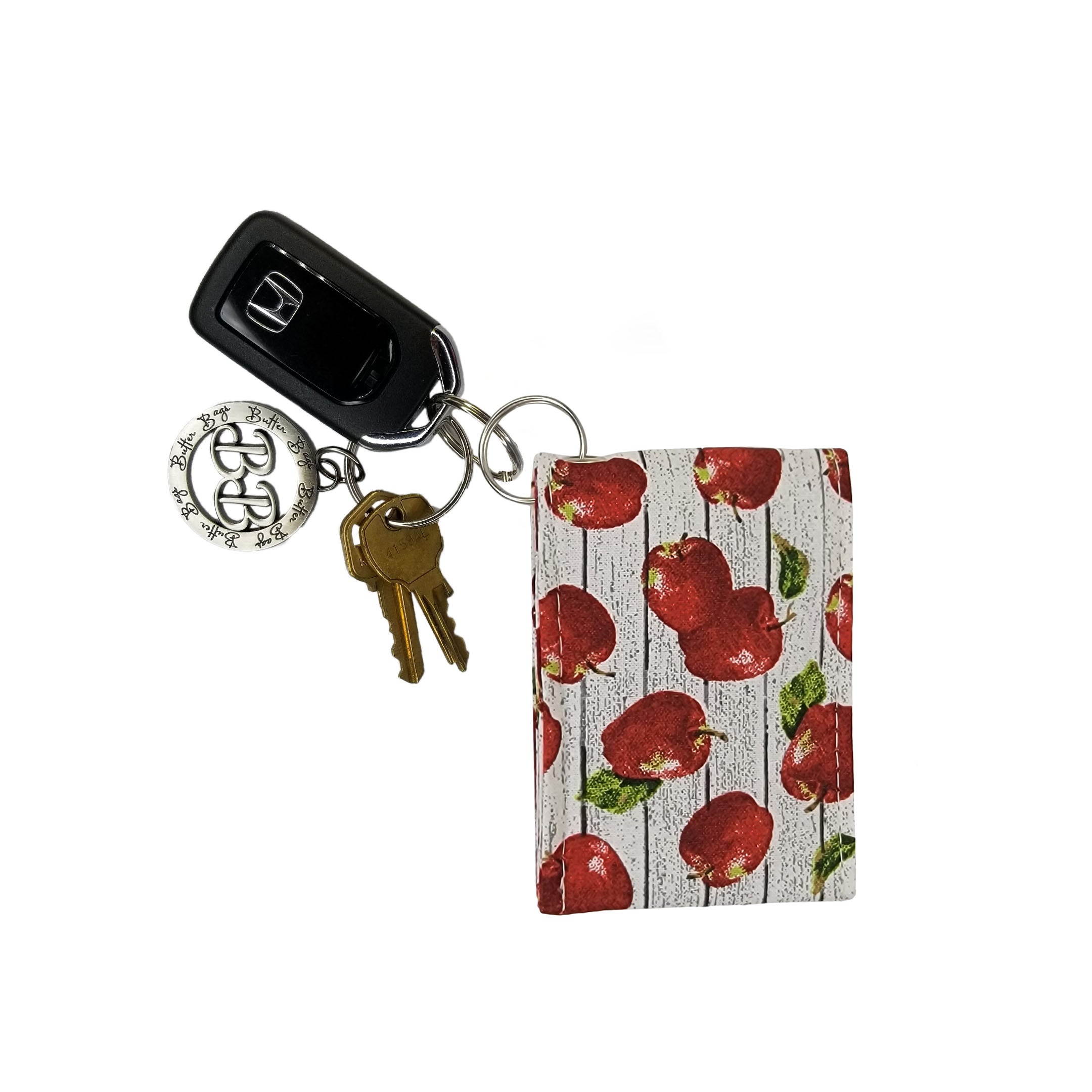 Country Apples Keychain Wallet