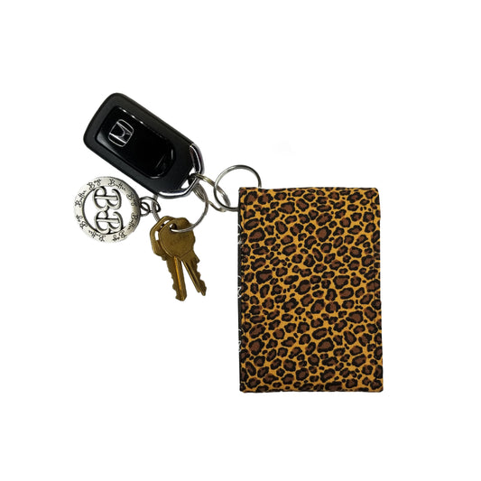 Leopard Keychain Wallet