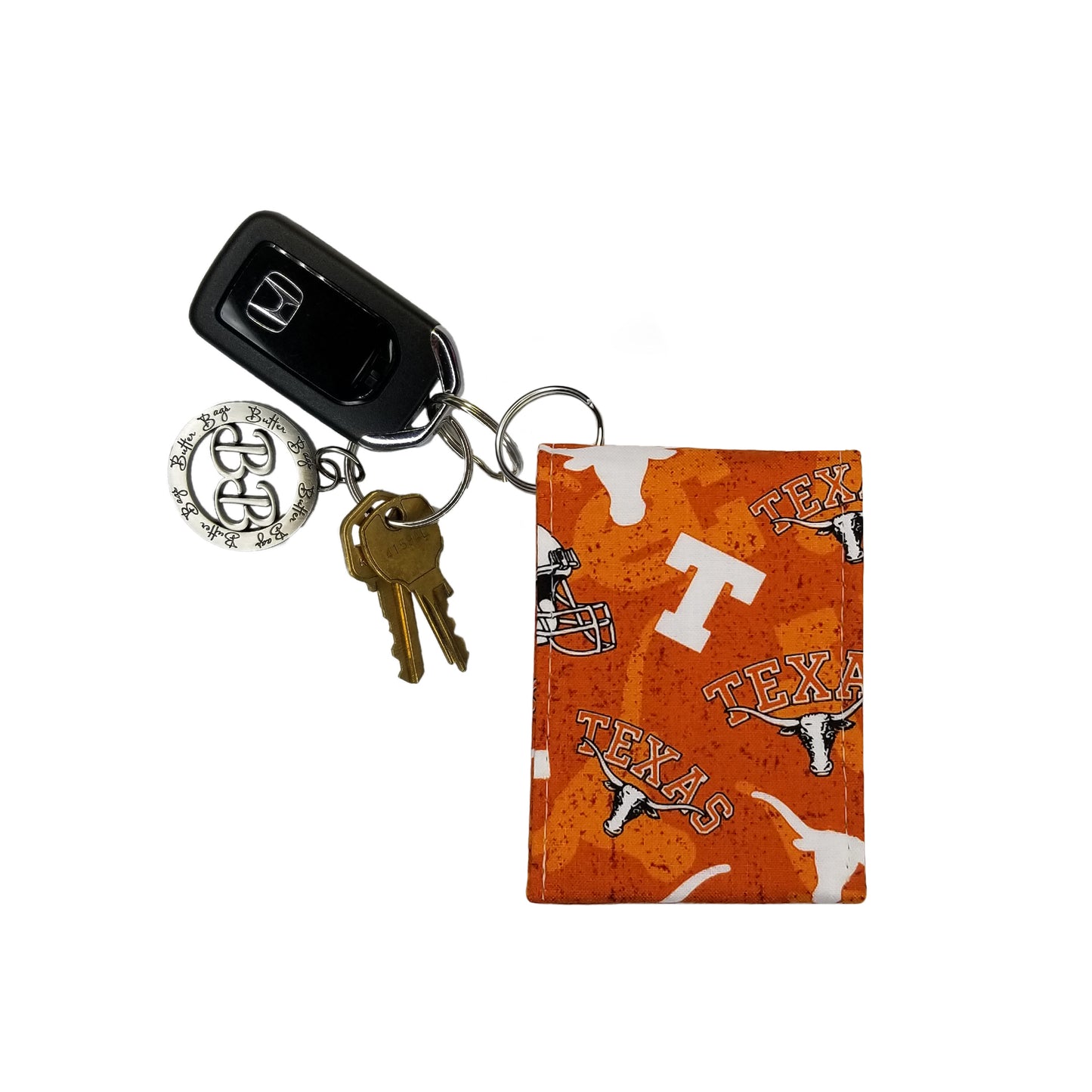 Texas Longhorns Keychain Wallet